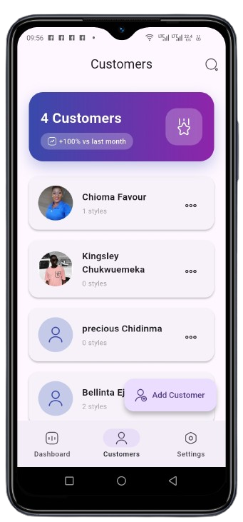 Customer List